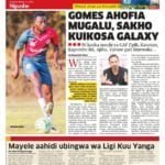 Magazeti ya leo Jumanne October 12