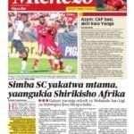 Magazeti ya leo Jumatatu October 25 2021