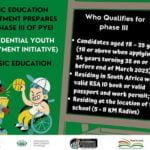 DBE Phase III of the Presidential Youth Employment Initiative