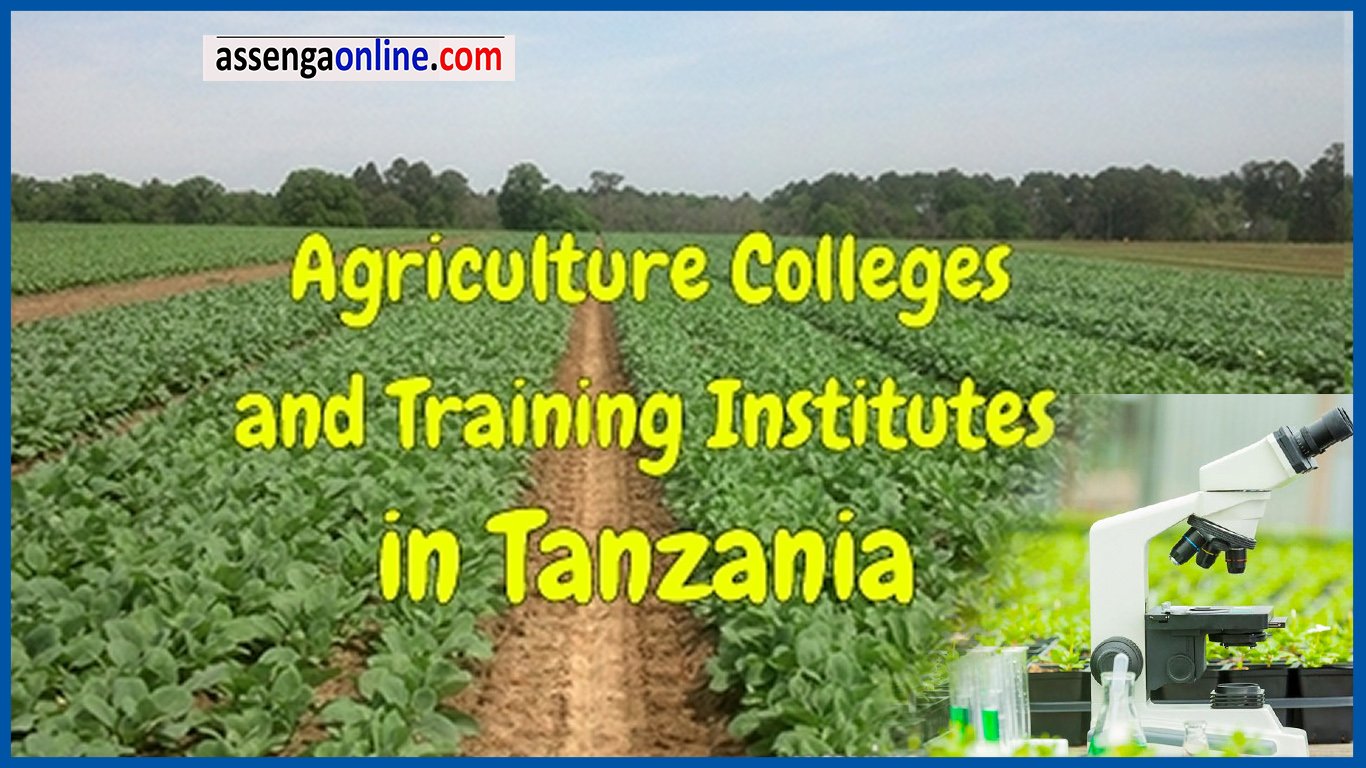 Agriculture colleges in Tanzania