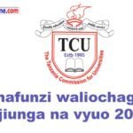 TCU multiple selected applicants 2023/24