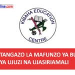 Kibaha Education Centre Selected Applicants