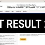 CUET UG result 2022