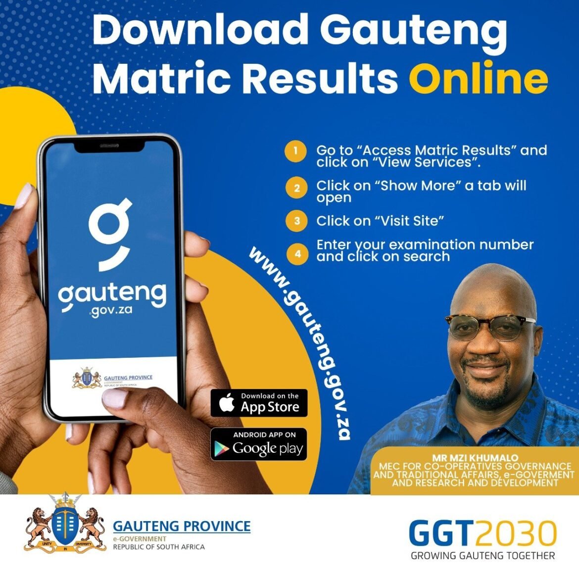 Gauteng matric results 2022