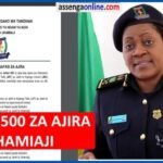 Majina ya walioitwa kwenye usaili uhamiaji 2023