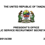 Government Jobs at Tanzania Meteorological Authority