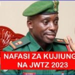Nafasi za kujiunga na jeshi 2024