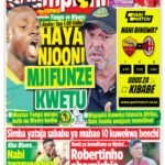 Magazeti ya michezo Leo Jumamosi April 29
