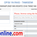 Waliochaguliwa kidato cha tano 2023/24