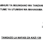 Jobs at Tume ya UTUMISHI wa mahakama