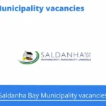 Saldanha bay municipality vacancies 2023