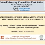 Masters Fellowship under the Ace II Additional financing