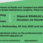 Gauteng department of roads and transport vacancies 2023