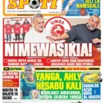 Magazeti Michazo leo November 29