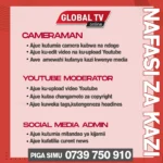 Youtube Moderator and Social Media Admin at Global Tv