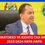 Matokeo ya kidato cha nne 2023