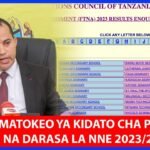 Matokeo ya form two 2023/24