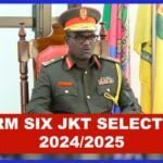 Form six JKT selection 2024