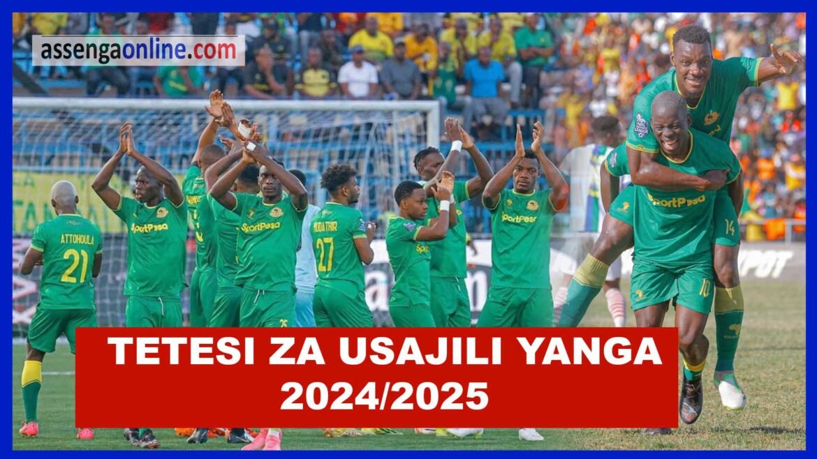 Tetesi za usajili yanga 2024/2025