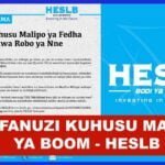 HESLB Ufafanuzi kuhusu Malipo ya Boom kwa wanafunzi