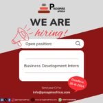 Prospire Africa Ltd is hiring Business Development Intern