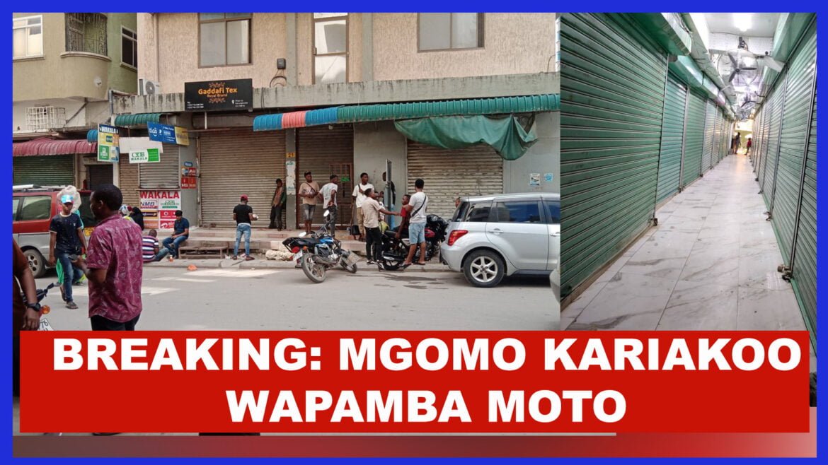 Mgomo wa wafanyabiashara Kariakoo
