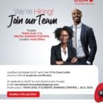 Job vacancies at UBA Bank