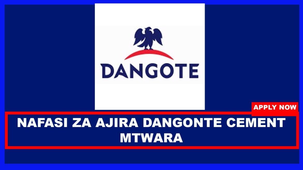 Records Officer at Dangote Industries Limited - Mtwara