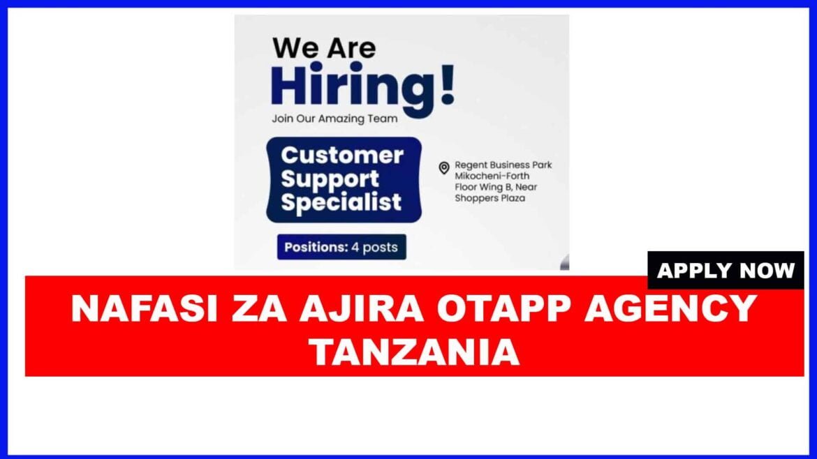 Customer Support Specialist at OTAPP Agency Co. Ltd