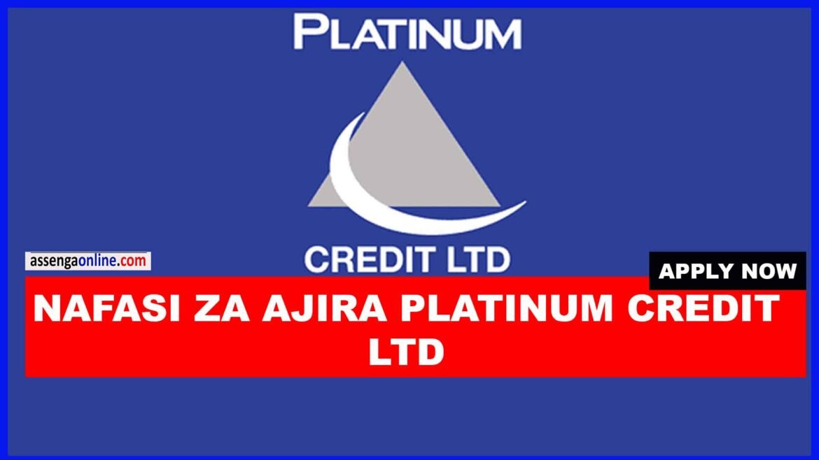 Trainee Assistant Loan Officer at Platinum credit Tanzania