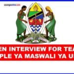 Maswali ya usaili ajira za walimu 2024