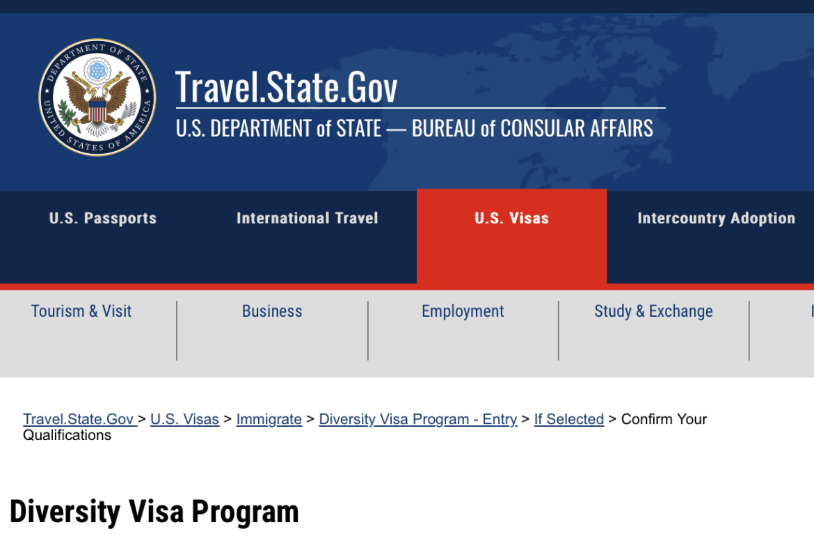 Diversity Visa Program Eligibility and Qualifications 2026