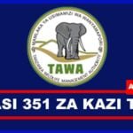 351 Job Vacancies at Tanzania Wildlife Management Authority