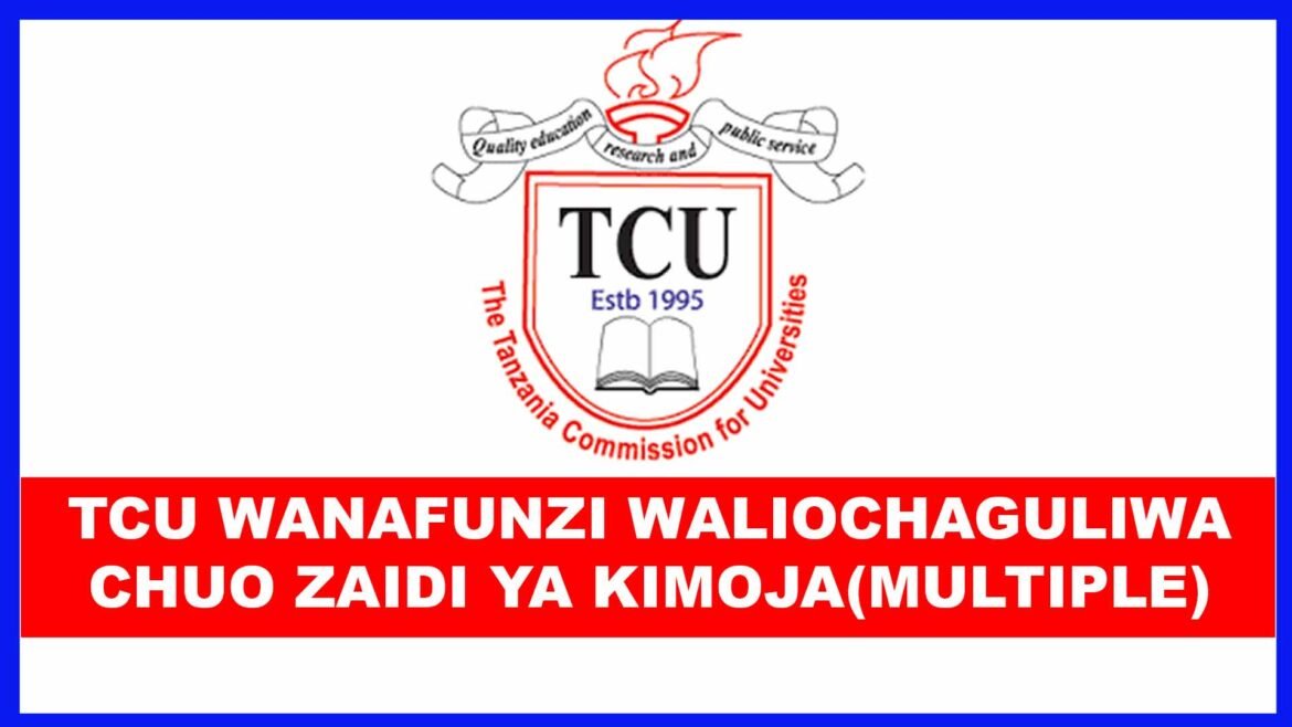 TCU Multiple selected applicants 2024/2025