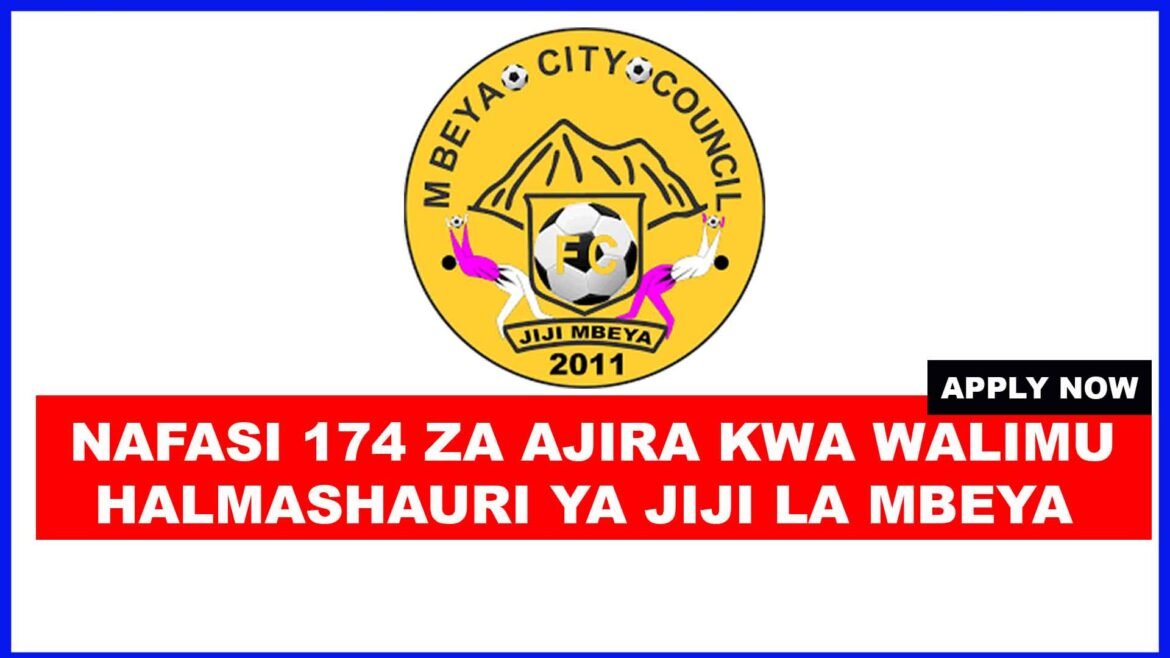 Teaching Vacancies at Mbeya City Council