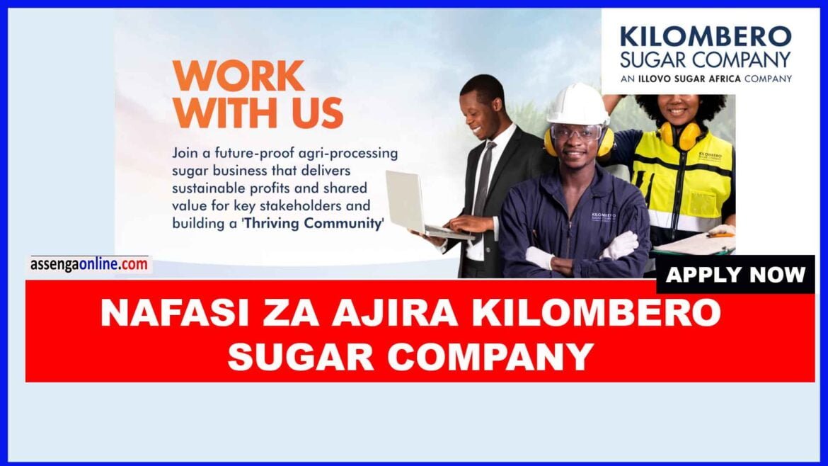 Domestic Sales Manager at Kilombero Sugar Company