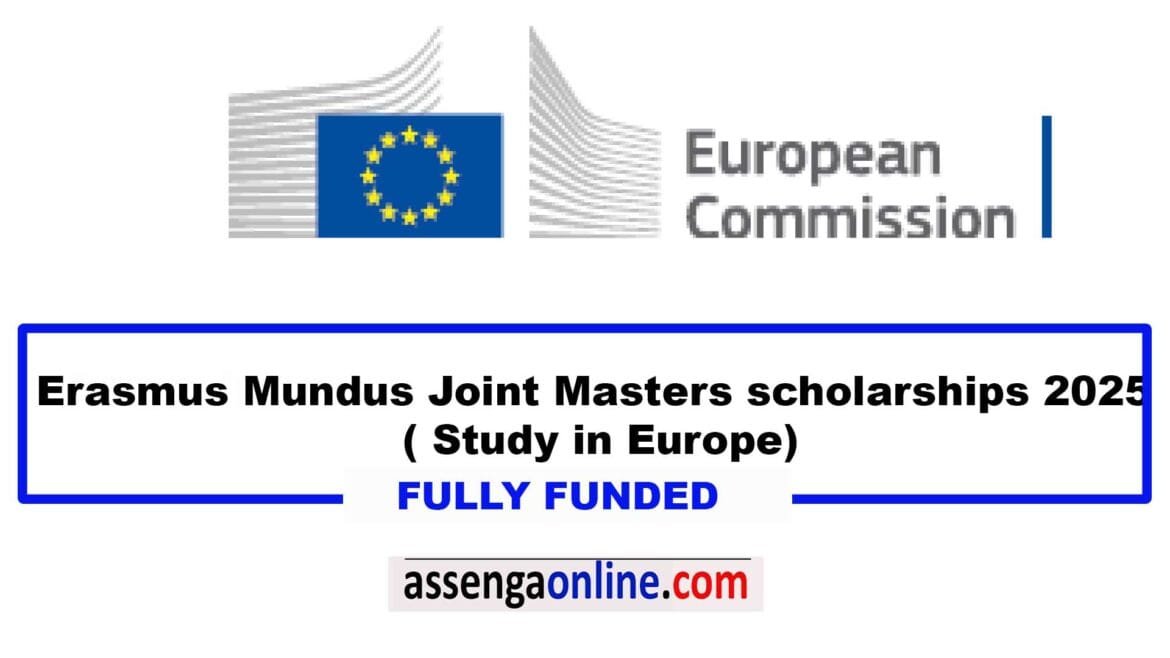 Erasmus Mundus Joint Masters scholarships 2025 ( Study in Europe)