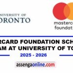 Mastercard foundation scholars program at University of Toronto