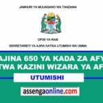 Names Called for Work Ministry of Work