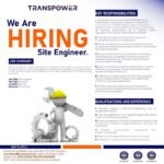 Job Opportunity: Site Engineer at Transpower Ltd