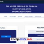 Tanzania Police Force (TPF) Recruitment Portal