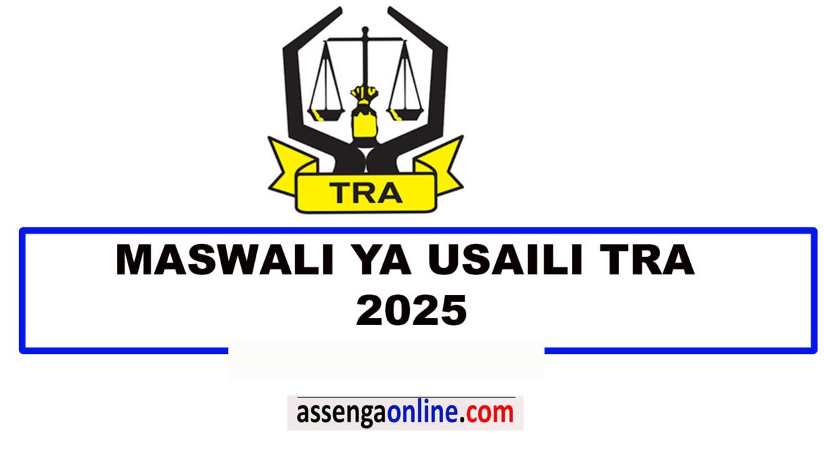 Maswali ya Usaili TRA