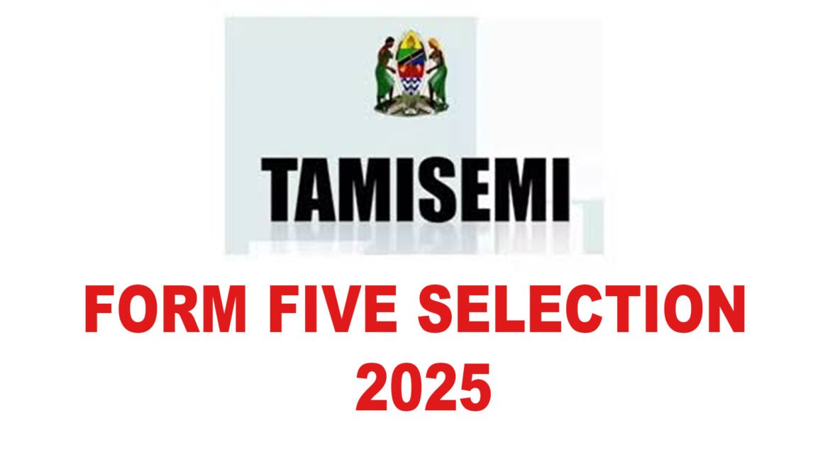 Selection Form Five 2025