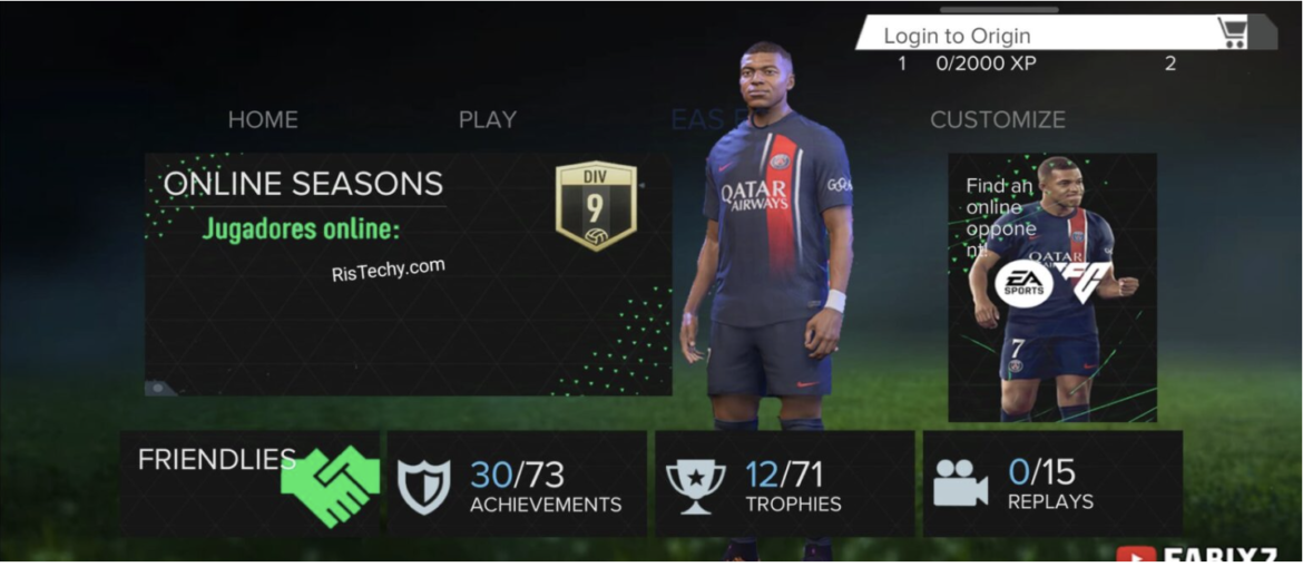 FIFA 25 APK+OBB+Data Offline Download