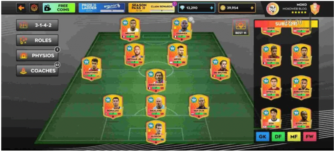 Download DLS 25 MOD APK 12.120 (Dream League Soccer 2025) + OBB + Data
