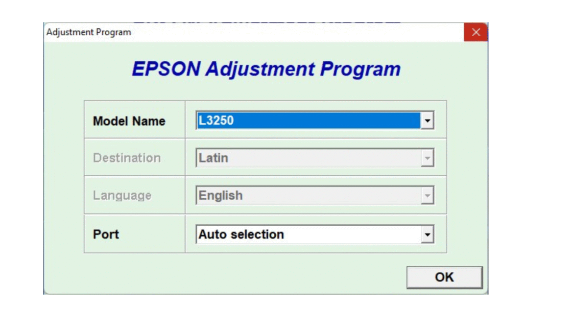 Epson L3250 Adjustment Program Free Download (2025 Official Tool)