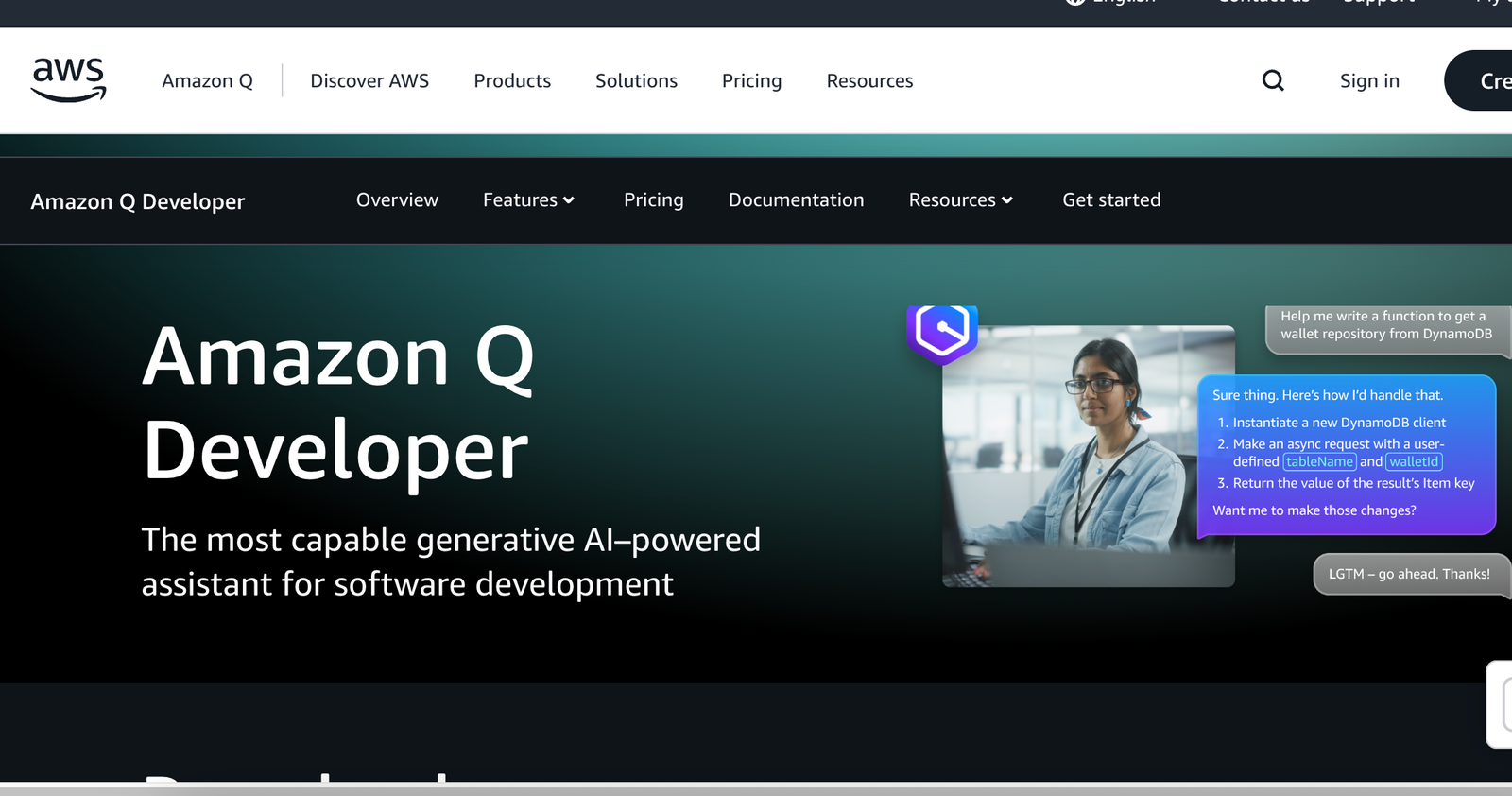 Amazon CodeWhisperer