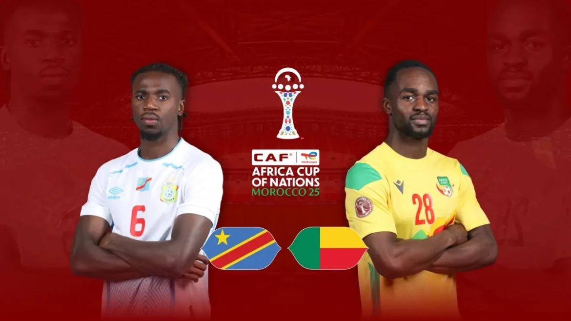 DR Congo vs Benin AFCON 2025 Live