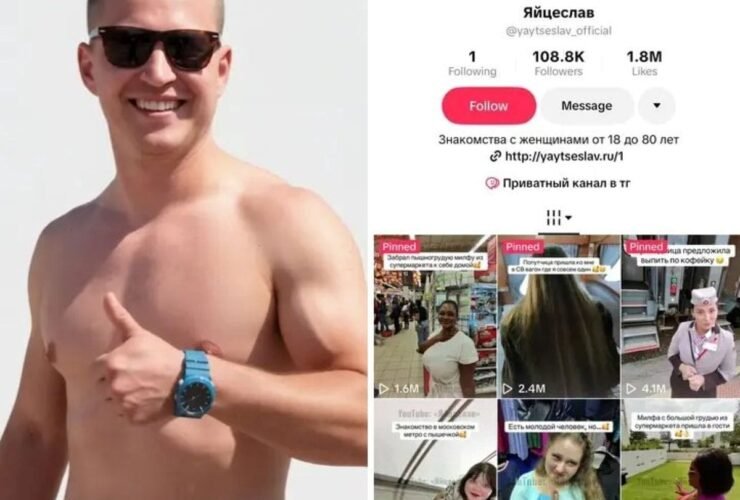 Russian guy in Kenya trending videos