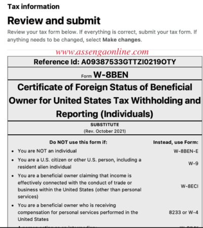 How to fill Facebook tax form 2026 in order to get paid